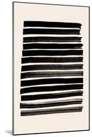 Stripes_Beige-1x Studio II-Mounted Giclee Print