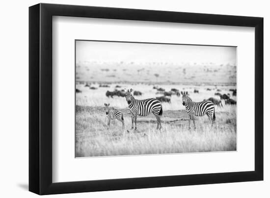 Stripes-Mark Bridger-Framed Art Print