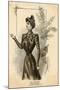 Stripey Sleeves 1899-null-Mounted Art Print