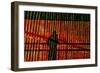 Stripped Window.-André Burian-Framed Giclee Print