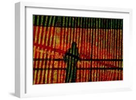 Stripped Window.-André Burian-Framed Giclee Print