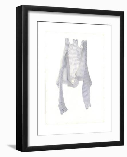 Stripy Blue Shirt in a Breeze, 2004-Miles Thistlethwaite-Framed Giclee Print