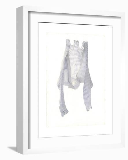 Stripy Blue Shirt in a Breeze, 2004-Miles Thistlethwaite-Framed Giclee Print