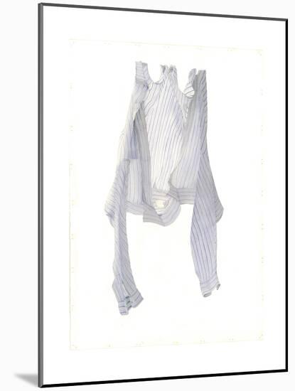 Stripy Blue Shirt in a Breeze, 2004-Miles Thistlethwaite-Mounted Giclee Print
