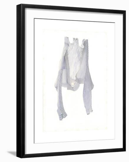 Stripy Blue Shirt in a Breeze, 2004-Miles Thistlethwaite-Framed Giclee Print