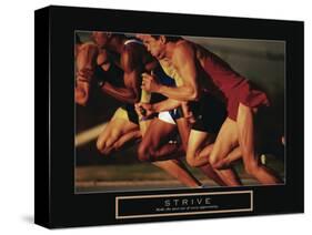 Strive - Men's Track-Unknown Unknown-Stretched Canvas
