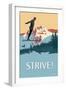 Strive!-null-Framed Premium Giclee Print