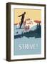 Strive!-null-Framed Premium Giclee Print