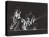 Stroboscopic Image of Rope Skipping Champion Gordon Hathaway Performing Complicated Steps-Gjon Mili-Stretched Canvas