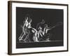 Stroboscopic Image of Rope Skipping Champion Gordon Hathaway Performing Complicated Steps-Gjon Mili-Framed Photographic Print