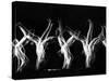 Stroboscopic Image of Tumbling Sequence Performed by Danish Men's Gymnastics Team-Gjon Mili-Stretched Canvas