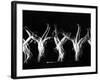 Stroboscopic Image of Tumbling Sequence Performed by Danish Men's Gymnastics Team-Gjon Mili-Framed Photographic Print