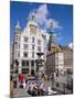 Stroget, Copenhagen, Denmark, Europe-Charles Bowman-Mounted Photographic Print