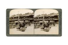 Queen Street, Hong Kong, China, 1896-Strohmeyer and Wyman-Stretched Canvas