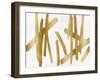 Strokes Gold II-Ellie Roberts-Framed Art Print