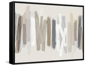 Strokes Mixed-Ellie Roberts-Framed Stretched Canvas