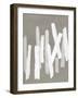 Strokes Neutral I-Ellie Roberts-Framed Art Print