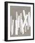 Strokes Neutral I-Ellie Roberts-Framed Art Print