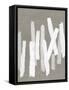 Strokes Neutral I-Ellie Roberts-Framed Stretched Canvas