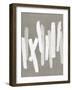 Strokes Neutral II-Ellie Roberts-Framed Art Print