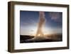 Strokkur Geyser at Sunrise-Paul Souders-Framed Photographic Print