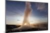 Strokkur Geyser at Sunrise-Paul Souders-Mounted Photographic Print