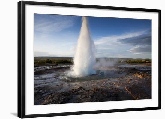 Strokkur Geyser, Geysir, Iceland-Paul Souders-Framed Photographic Print