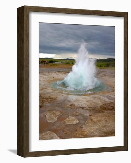 Strokkur Geyser, Iceland-Lisa S. Engelbrecht-Framed Photographic Print