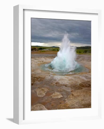 Strokkur Geyser, Iceland-Lisa S. Engelbrecht-Framed Photographic Print