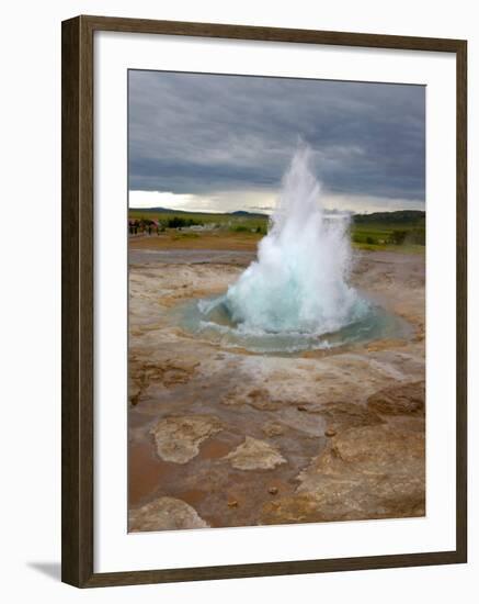 Strokkur Geyser, Iceland-Lisa S. Engelbrecht-Framed Photographic Print