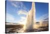 Strokkur (The Churn), Geysir, Golden Circle, Iceland-Peter Adams-Stretched Canvas