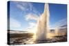 Strokkur (The Churn), Geysir, Golden Circle, Iceland-Peter Adams-Stretched Canvas