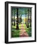 Stroll in Richmond Park, 1995-Liz Wright-Framed Giclee Print