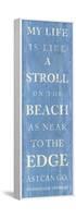 Stroll on the Beach-null-Framed Stretched Canvas