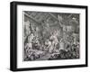 Strolling Actresses Dressing in a Barn, 1738-William Hogarth-Framed Giclee Print