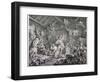 Strolling Actresses Dressing in a Barn, 1738-William Hogarth-Framed Giclee Print