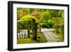 Strolling Garden, Portland Japanese Garden, Portland, Oregon, Usa-Michel Hersen-Framed Photographic Print