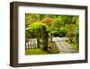 Strolling Garden, Portland Japanese Garden, Portland, Oregon, Usa-Michel Hersen-Framed Photographic Print