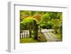Strolling Garden, Portland Japanese Garden, Portland, Oregon, Usa-Michel Hersen-Framed Photographic Print