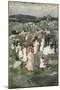 Strolling in the Park-Maurice Brazil Prendergast-Mounted Giclee Print