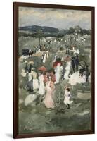 Strolling in the Park-Maurice Brazil Prendergast-Framed Giclee Print