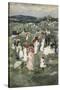 Strolling in the Park-Maurice Brazil Prendergast-Stretched Canvas