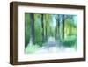 Strolling on a Leafy Lane-Jacob Berghoef-Framed Photographic Print