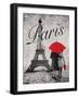 Strolling Paris I-Todd Williams-Framed Art Print