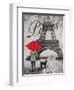 Strolling Paris II-Todd Williams-Framed Art Print