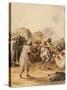 Strolling Players, 1833-Eugene Delacroix-Stretched Canvas