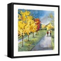 Strolling-Annelein Beukenkamp-Framed Stretched Canvas