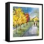 Strolling-Annelein Beukenkamp-Framed Stretched Canvas