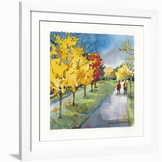 Strolling-Annelein Beukenkamp-Framed Giclee Print