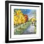 Strolling-Annelein Beukenkamp-Framed Giclee Print